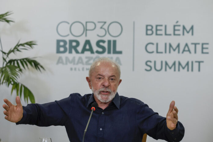 Lula se encuentra en Belém para encabezar la cumbre de líderes de la COP30 del clima