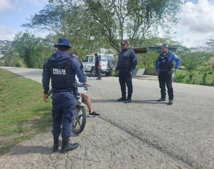 Los funcionarios instalaron alcabalas estratégicas en varias zonas