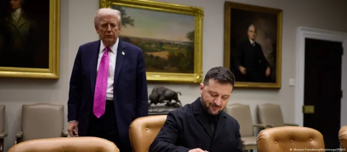 El presidente Donald Trump ha urgido a Ucrania alcanzar un acuerdo de paz con Rusia, que invadió su territorio en 2022