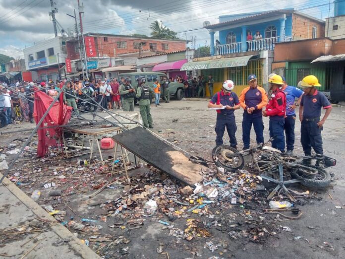 El Cuerpo de Bomberos del estado Yaracuy determinó el incendio como ‘factor humano activo’