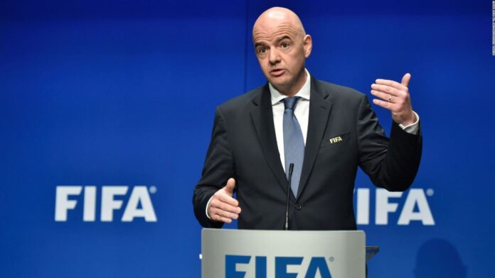 La información fue suministrada por el presidente de la Fifa Gianni Infantino