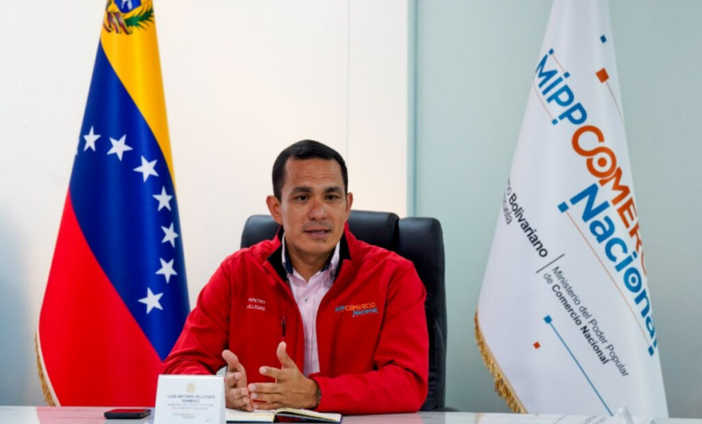 Luis Antonio Villegas desde febrero de 2024 era ministro de Comercio Nacional