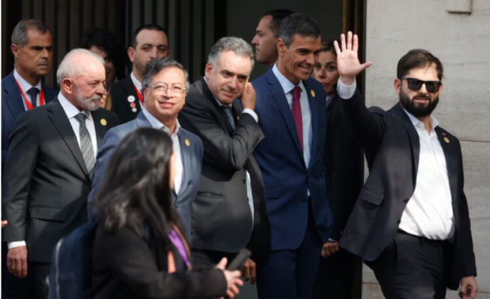 El comunicado firmado por países de la región y España manifesta «preocupación ante cualquier intento de control gubernamental, de administración o apropiación externa de recursos naturales o estratégicos