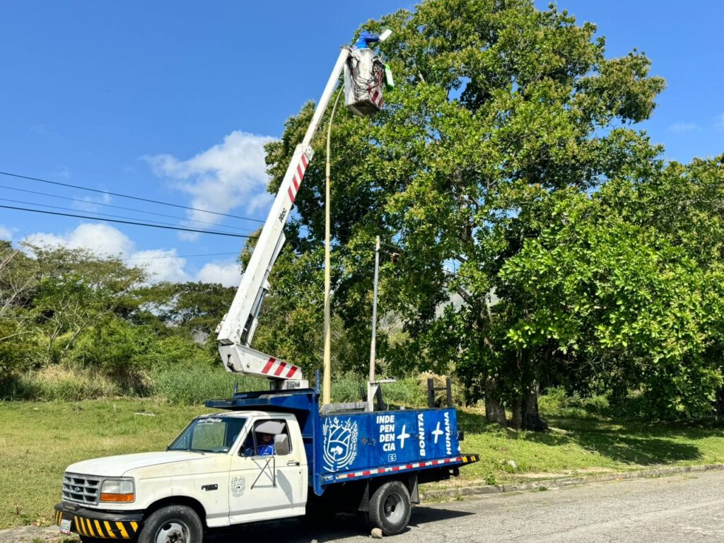Todas las lámparas que se han venido instalando en los diferentes sectores tanto del  casco, como de la zona rural, son luces tipo LED