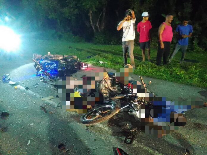 Un adulto y un adolescente fallecieron en el sitio