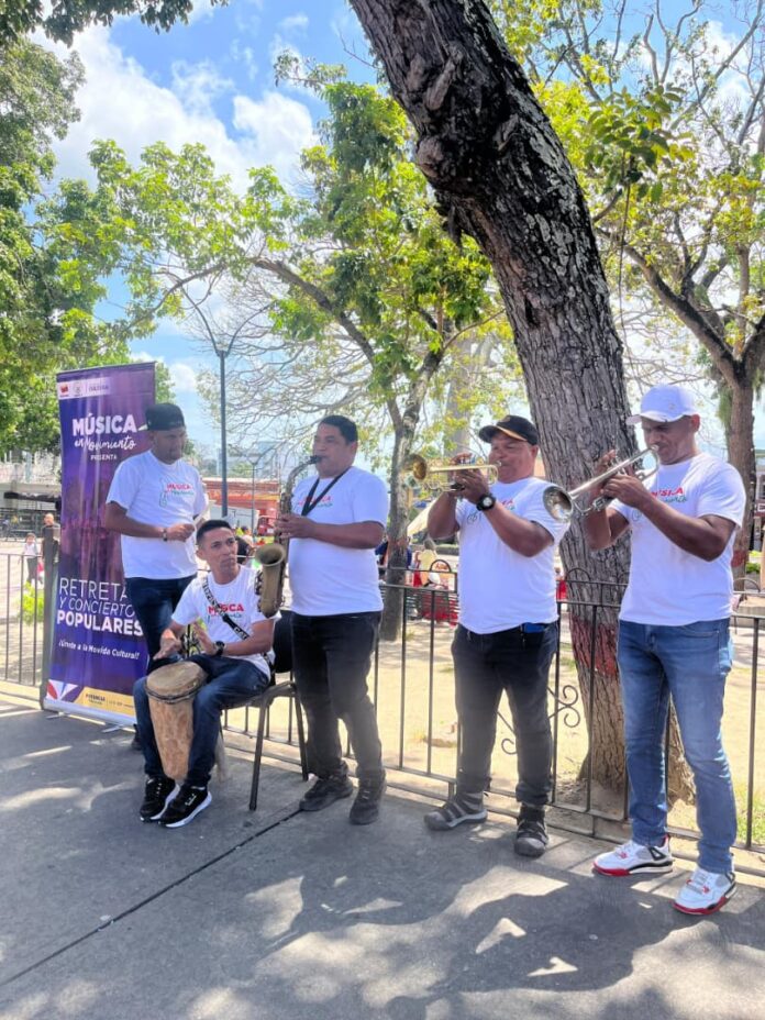 La idea transformará plazas, calles y sectores populares en escenarios artísticos mediante presentaciones de pequeños formatos musicales