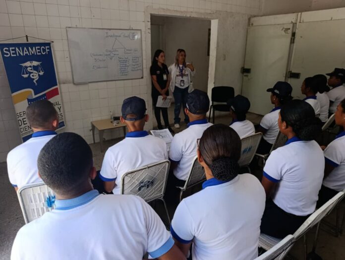 Los de Investigación Penal recorrieron el SENAMECF