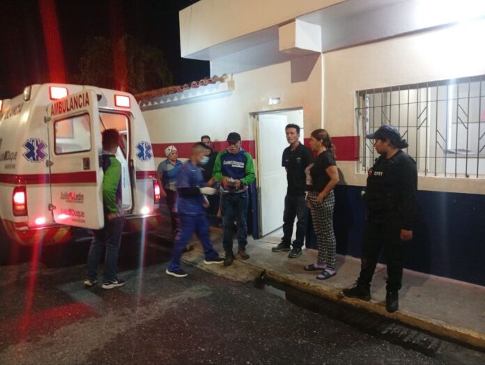 Los lesionados fueron llevados primero al ambulatorio