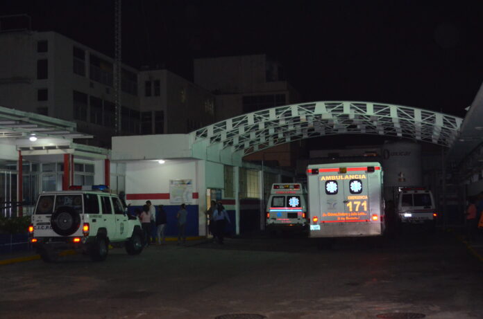 Permanecío menos de 24 horas bajo estricta vigilancia médica en el principal centro de salud de la ciudad capitalina