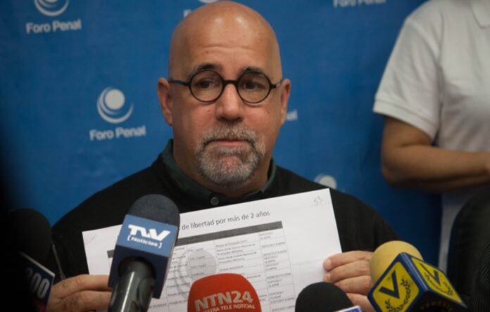 La información fue suministrada por Gonzalo Himiob, director vicepresidente de la ONG Foro Penal