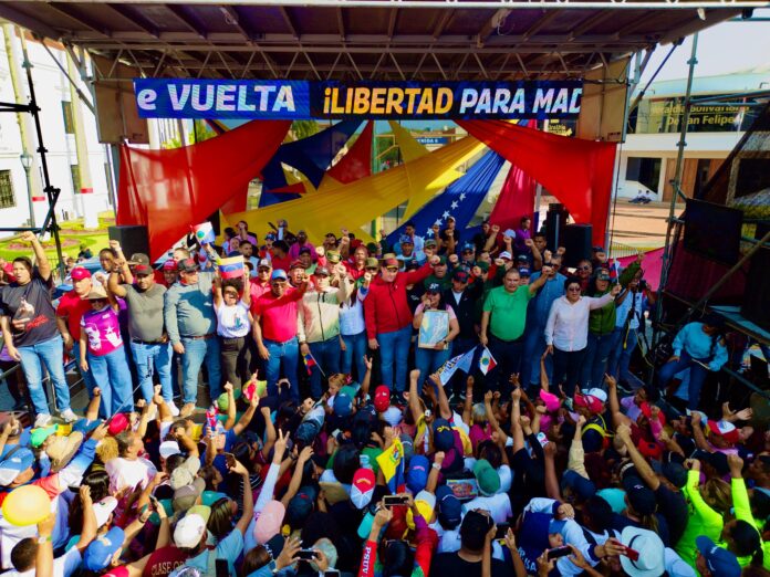 El evento fue convocado y liderado por el gobernador del estado Leonardo Intoci