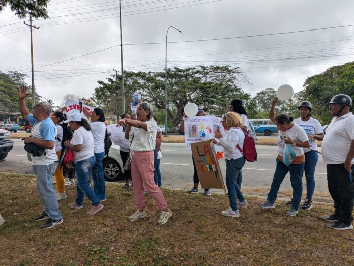 La presidenta del Circuito Judicial, abogada Issi Pineda, no pudo atender a los manifestantes