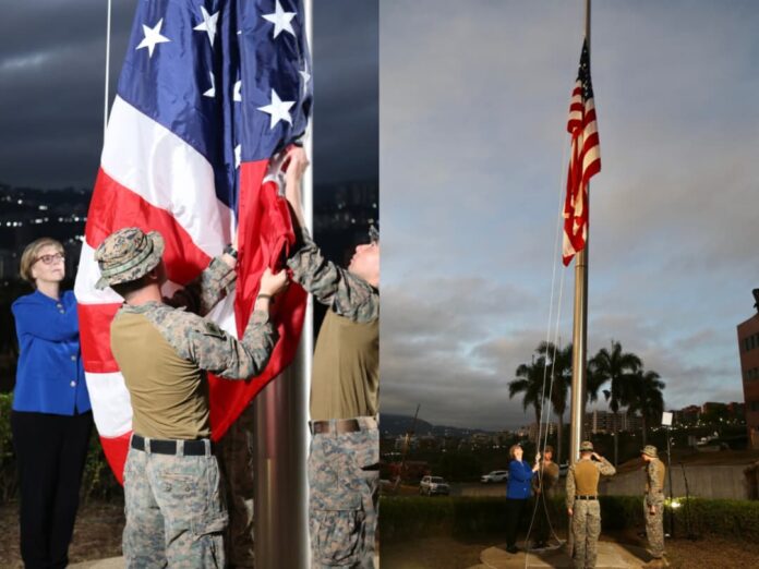 “Ha comenzado una nueva era para las relaciones entre los Estados Unidos y Venezuela”, señala el mensaje divulgado