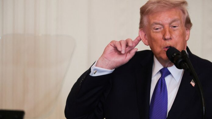 “No me acobardo respecto a tropas en el terreno, como todos esos presidentes que dicen: ‘No habrá tropas en el terreno’. Yo no digo eso”, declaró Trump