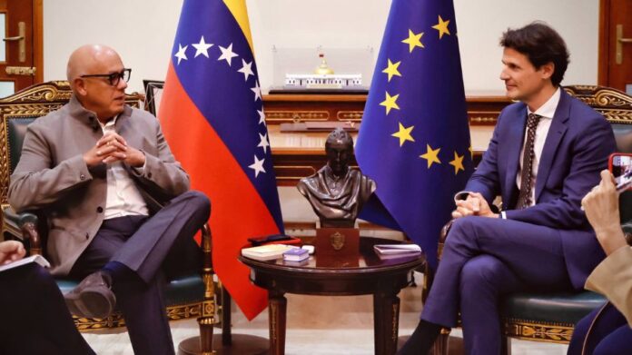 Rodríguez reafirmó que la disposición del país es avanzar en acuerdos que beneficien a ambas partes sin comprometer la soberanía.