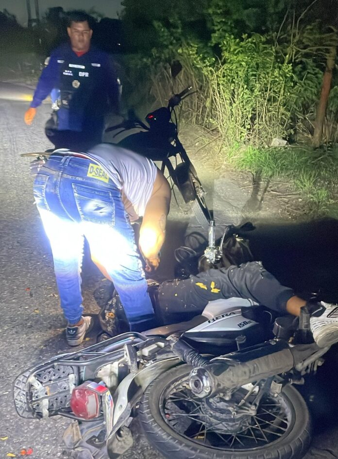 El siniestro ocurrió en plena curva