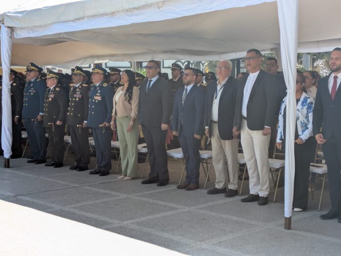 El acto fue realizado en la Plaza Bolívar en el municipio San Felipe