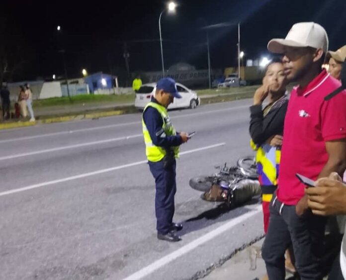 El suceso ocurrió la noche de este domingo 19 de abril