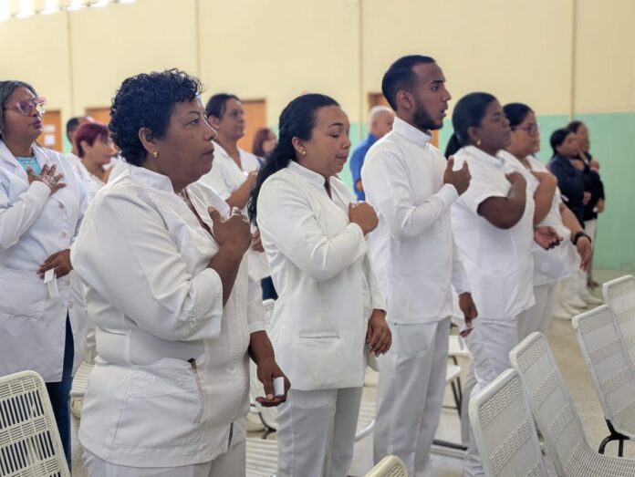 Destacaron la mística y el profesionalismo de cada uno de estos trabajadores de la salud.
