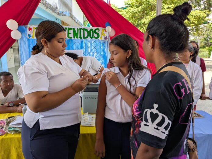 El acto central fue realizado este lunes en la mañana en el Complejo Educativo Luisa de Morales, en San Pablo, municipio Arístides Bastidas.