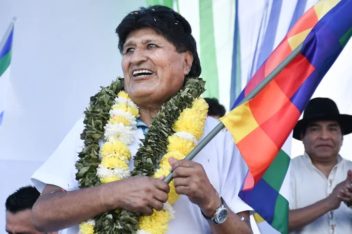 Morales permanece en el Trópico de Cochabamba, su bastión político y sindical en el centro del país
