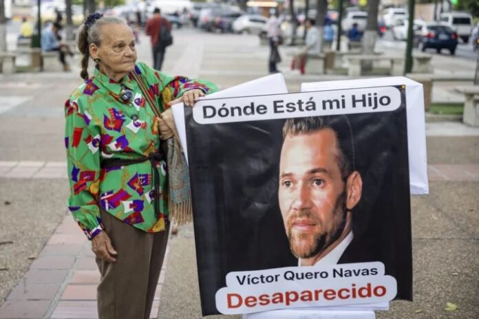 Quero Navas fue denunciado como desaparecido por su madre, quien solicitó ayuda por meses para dar con su paradero
