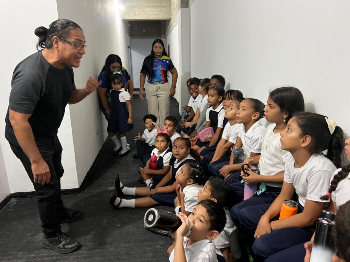 En esta primera edición estuvieron participando estudiantes de la Unidad Educativa Trinidad Figueira del municipio San Felipe.