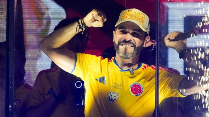 El 49,67 % de colombianos que sufragaron apostaron por las promesas de De la Espriella