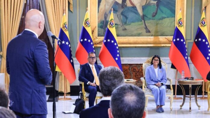 La presidenta Delcy Rodríguez destacó que el memorándum de entendimiento plantea generar mil megavatios a la capacidad del SEN en 24 meses