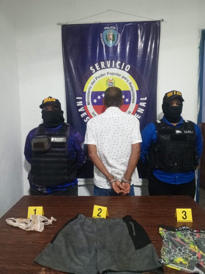 El hombre tiene 70 años, quien fue puesto a la orden de la fiscalía del Ministerio Público del estado Yaracuy