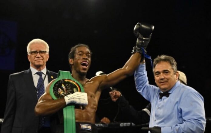 El 18 de abril de este año ganó el Campeonato de Peso Ligero Fecarbox del CMB en Connecticut