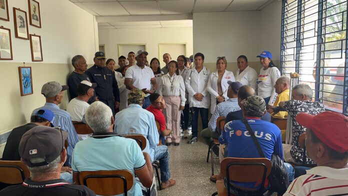 Se contó con el apoyo del equipo de Barrio Adentro y Corposalud