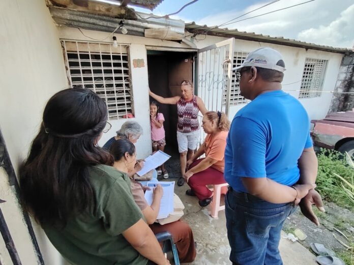 Se levantó un registro de los damnificados de La Guaira que están en Bruzual