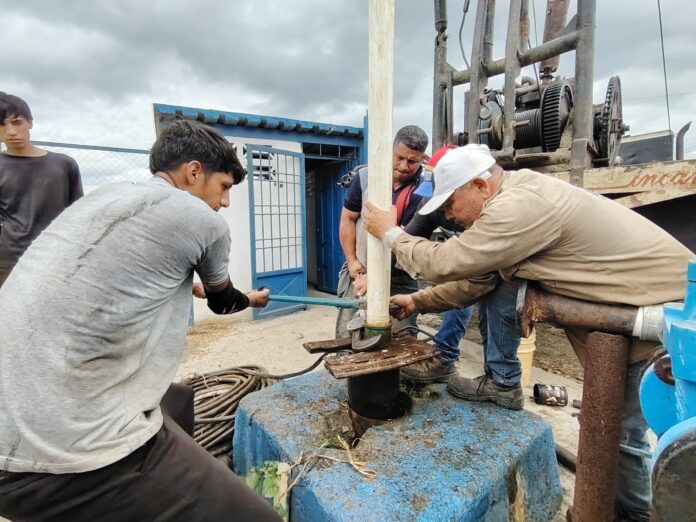 Se encuentra en total funcionamiento el pozo de agua potable del sector Tricentenario de la ciudad de Chivacoa