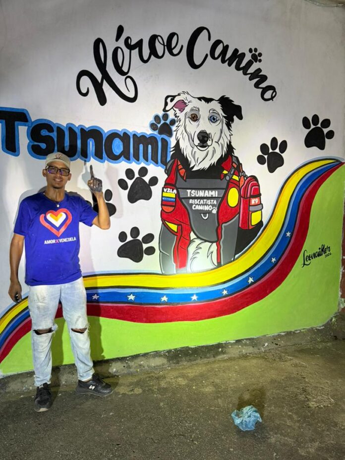 La iniciativa es del artista plástico Leonaiker Hernández, quien comenzó esta propuesta este fin de semana con Tsunami.