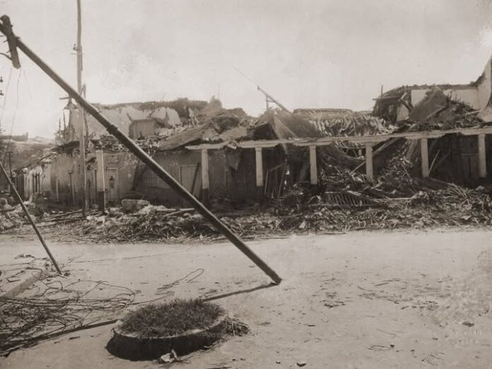 Unos 800 muertos y numerosos heridos fue el resultado de un terremoto de magnitud 7.0 ocurrido el 17 de enero de 1929, el cual destruyó Cumaná
