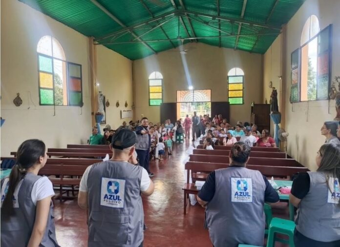 Azul Positivo es una organización con sede en el estado Zulia y desarrolla sus actividades de apoyo en diferentes estados, principalmente en el occidente del país.