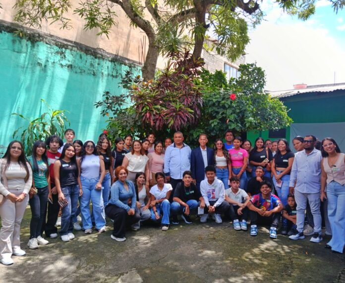 El desarrollo de las actividades estuvo a cargo de Manuela Andara, secretaria regional de la juventud