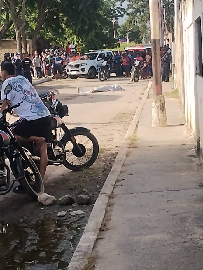 Uno de los hechos de sangre tuvo lugar en el sector San Roque