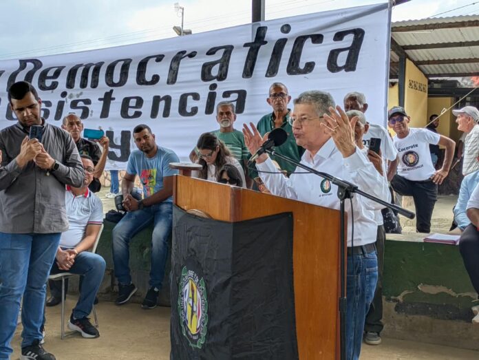 Ramos Allup dijo que su primera objeción al proceso de diálogo es que no integró a todas las organizaciones políticas que debieron estar